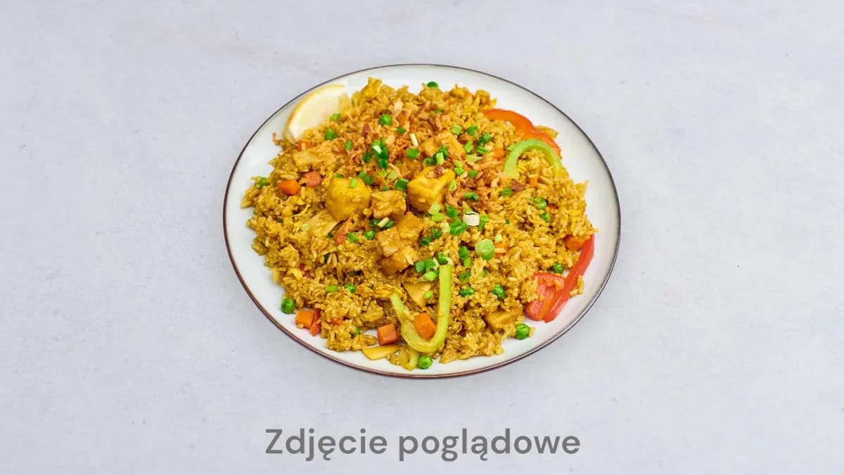 Ryż Stir z Kurczakiem Yakitori