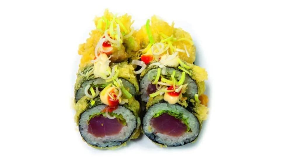 Tempura maki z tuńczykiem