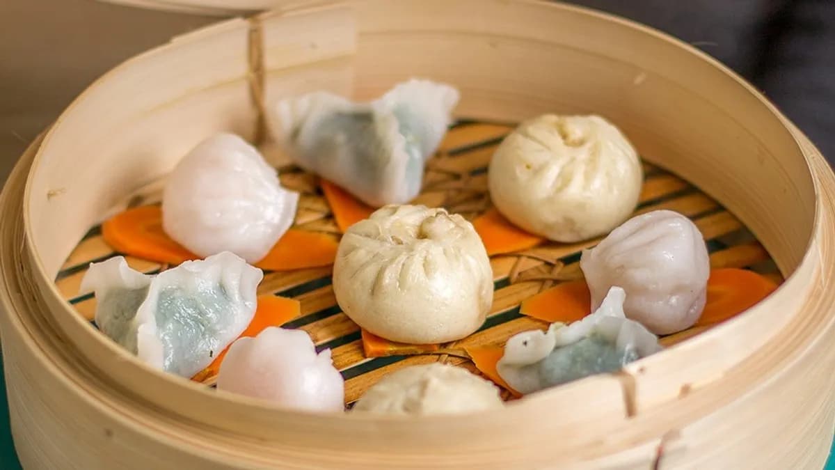 Koszyk mieszanych pierożków