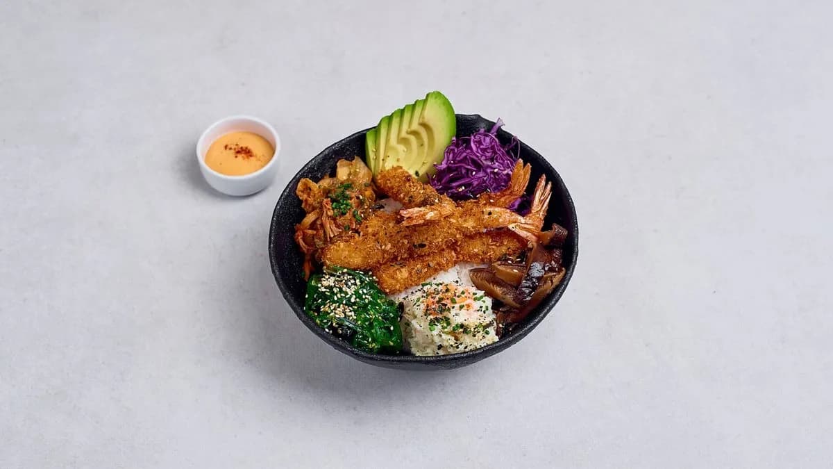 Ebi krewetki w panko i kokosie