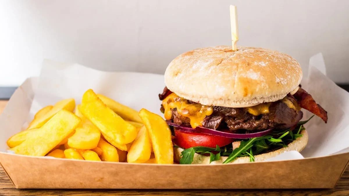 Bandit + frytki belgijskie