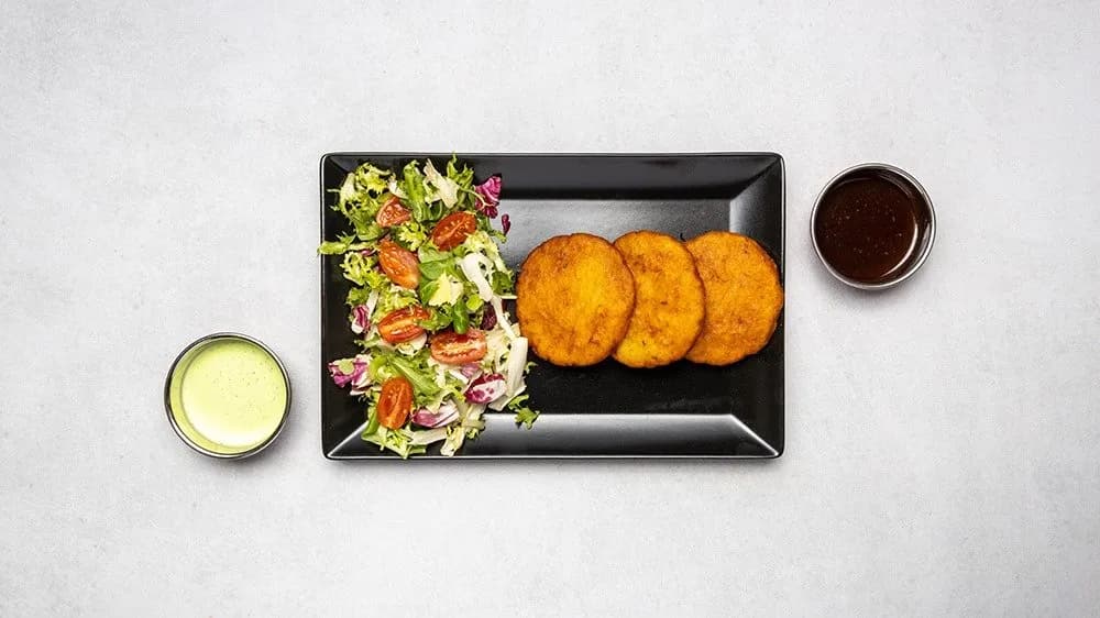 Cocktail aloo tikki 🌿