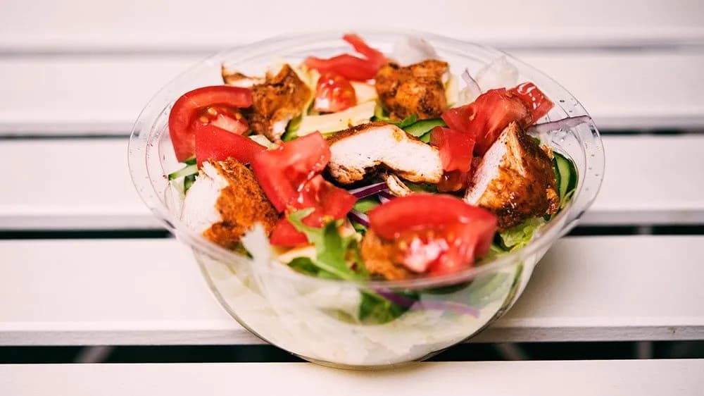 Chicken tikka salad