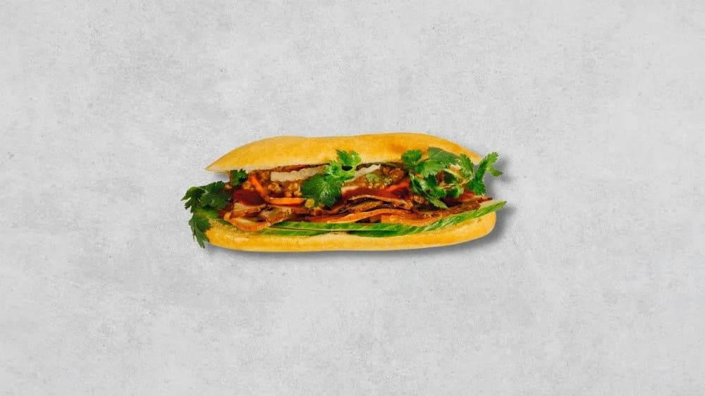 Bahn Mi z pasztetem i boczkiem