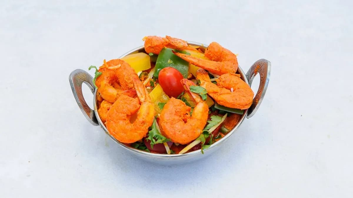 Prawn jalfrezi