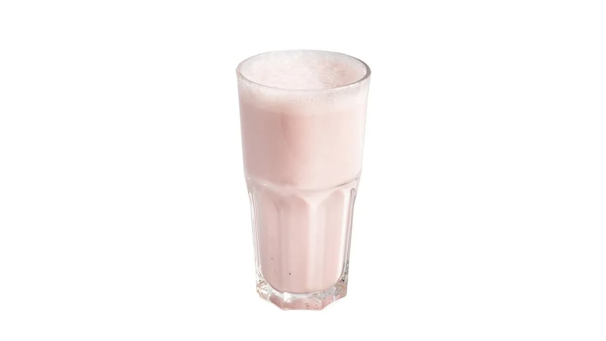 Strawberry lassi
