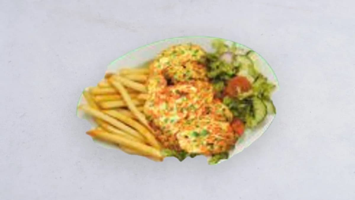 Talerz placki z cukinii