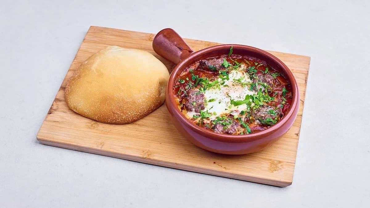 Szakszuka z jagnięciną