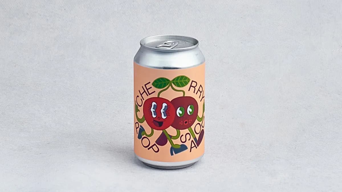 Napój fonto fizz cherry pop soda