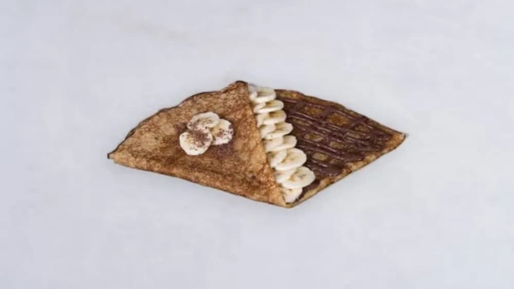 Krep z Nutellą i bananem