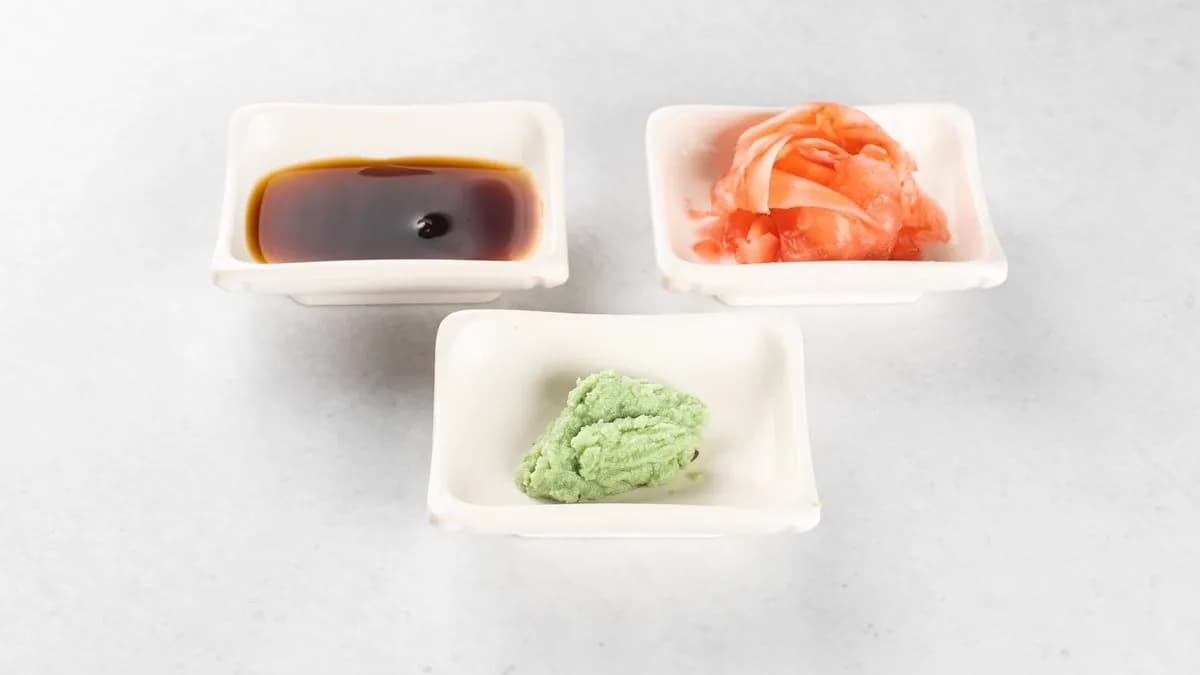 Imbir i wasabi