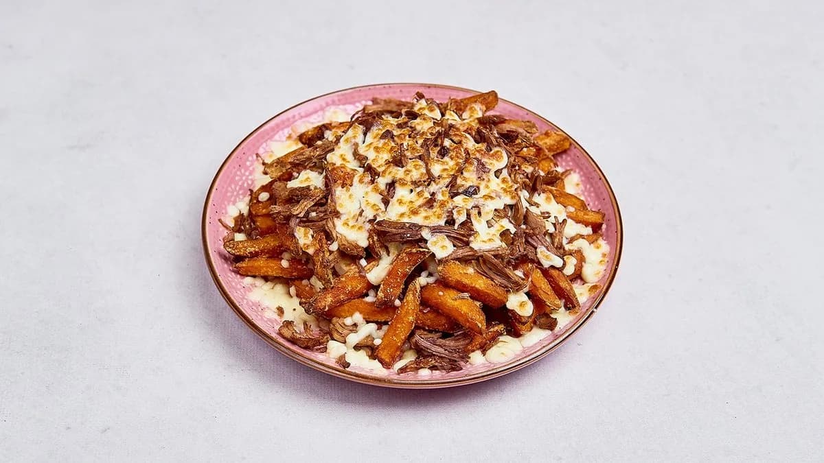 Frytki con carne z batata