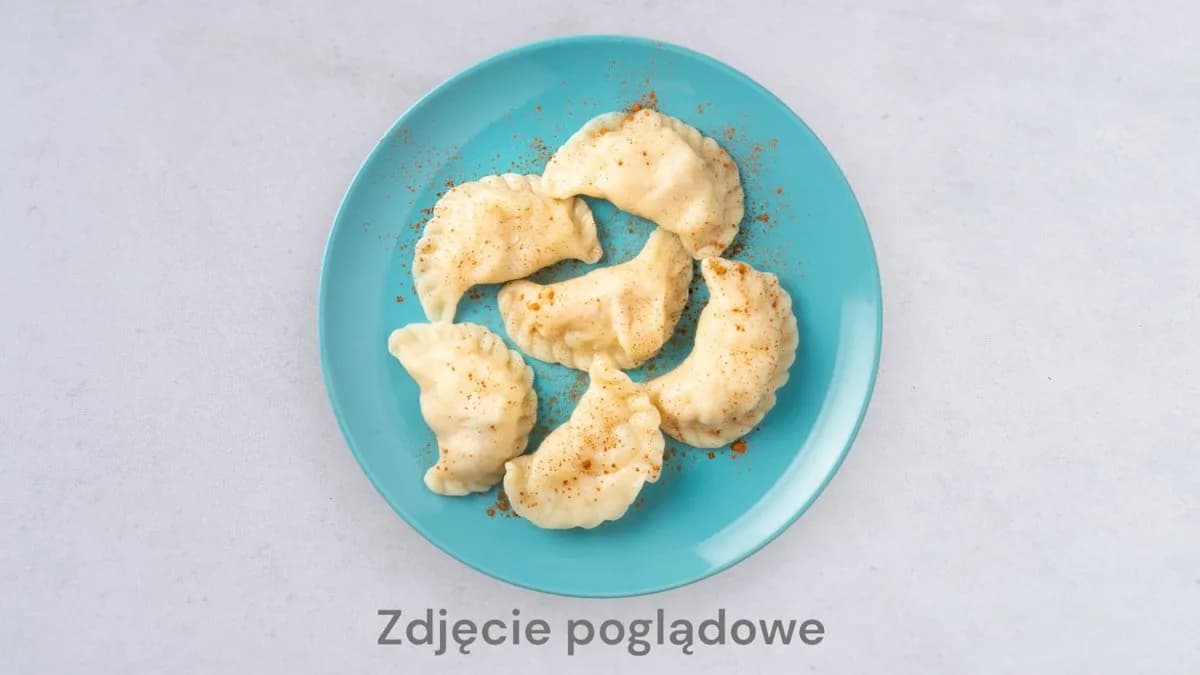Pierogi ze szpinakiem i fetą