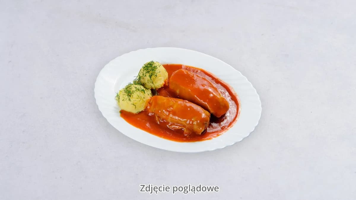 Gołąbki w pomidorowym sosie 2 szt.