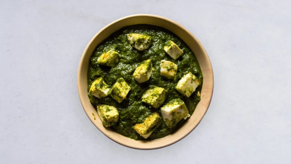 Palak paneer