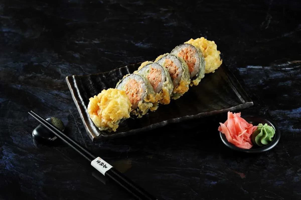 Futo Łosoś Grill w Tempurze 6x