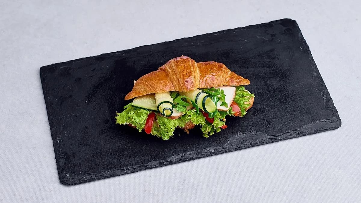 Croissant wegetariański