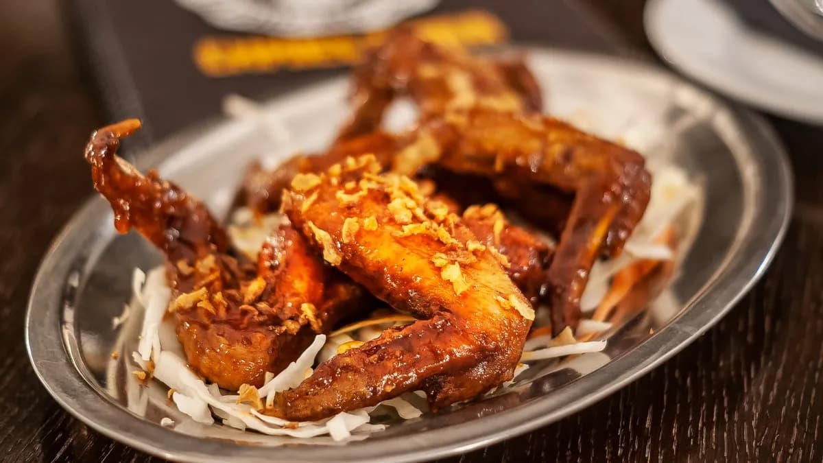 Smażone skrzydełka kurczaka