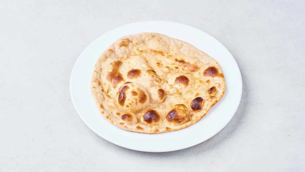 Roti with garlic