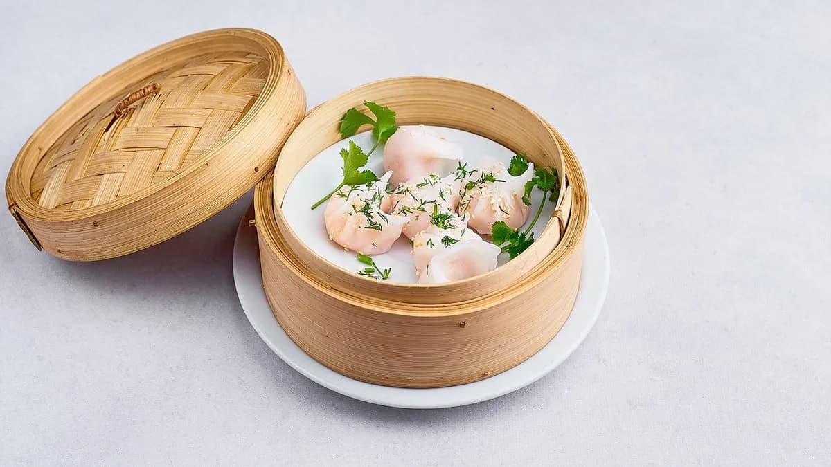 Pierożki Dim Sum z krewetkami