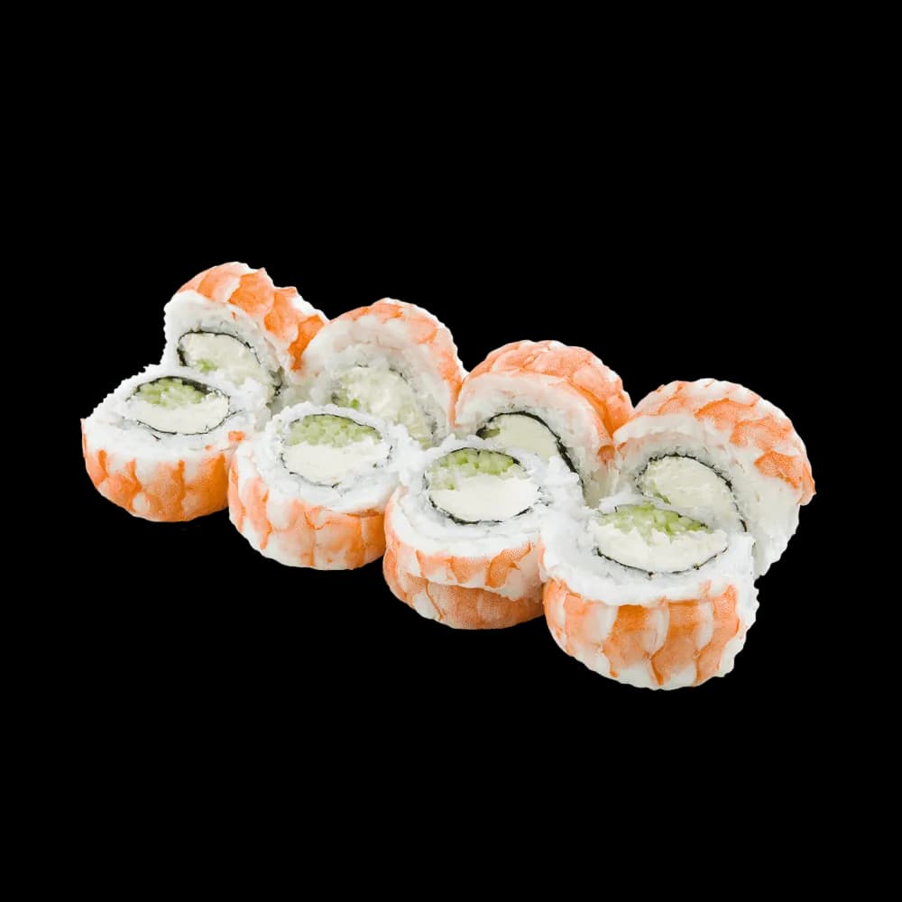 Philadelphia z krewetką