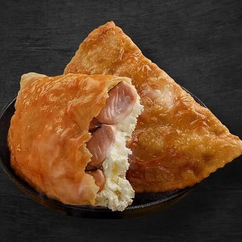 С красной рыбой и сливочным сыром