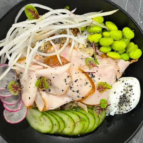 Поке боул Хрустящий цыплёнок