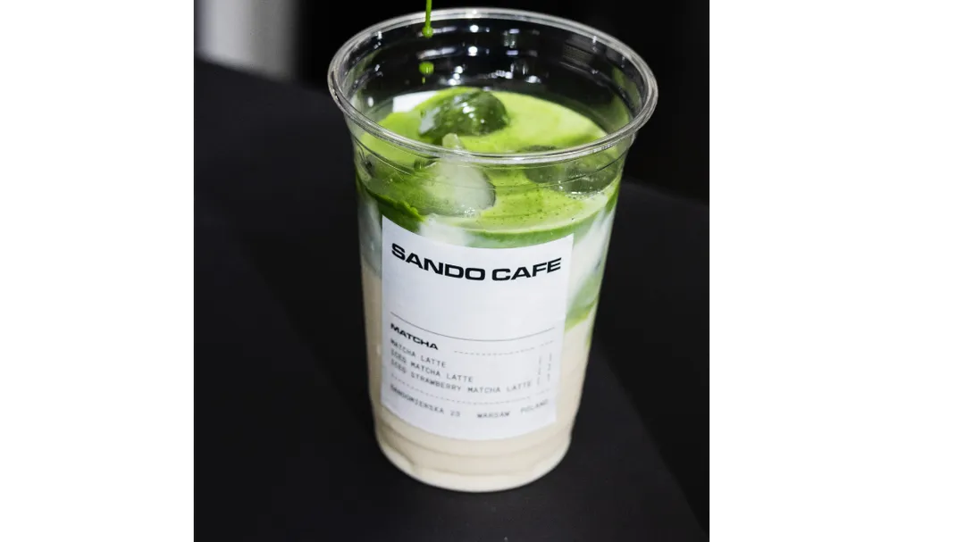 Iced Vanilla Matcha Latte