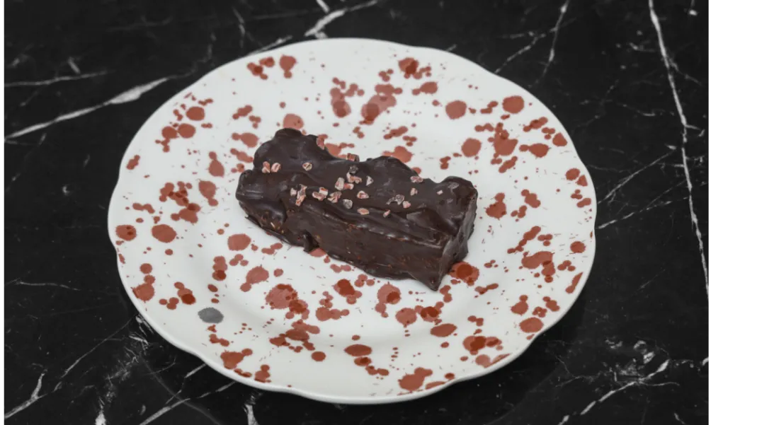 Home made protein bar - polewa GORZKA CZEKOLADA