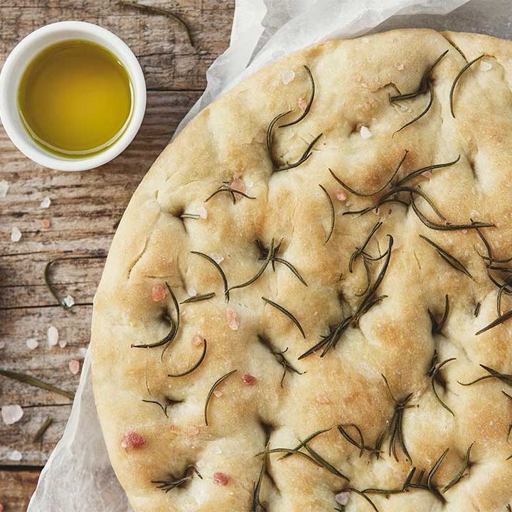Foccacia z rozmarynem