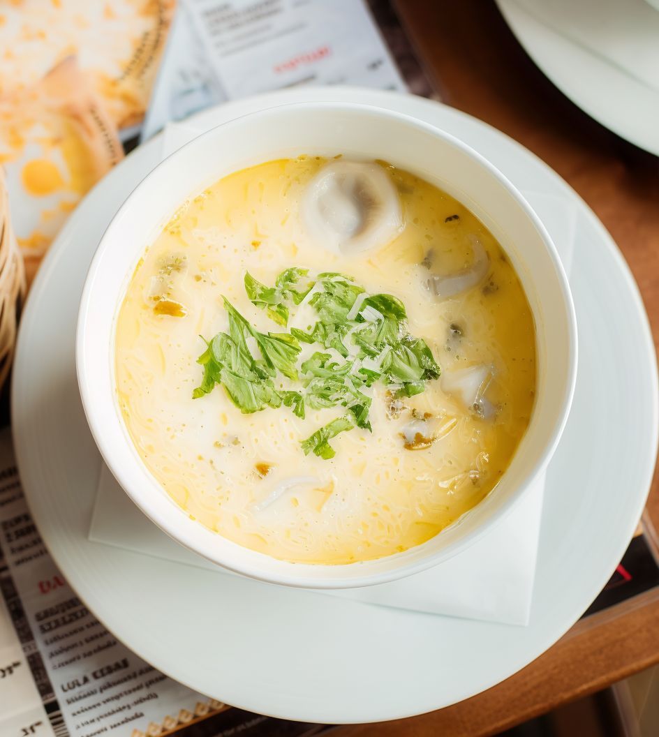 Zupa z mini chinkali