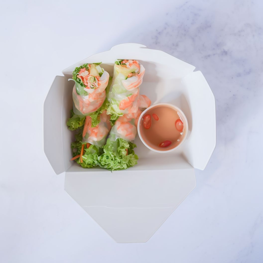 Gỏi Cuốn Tôm (goi kłon tom)