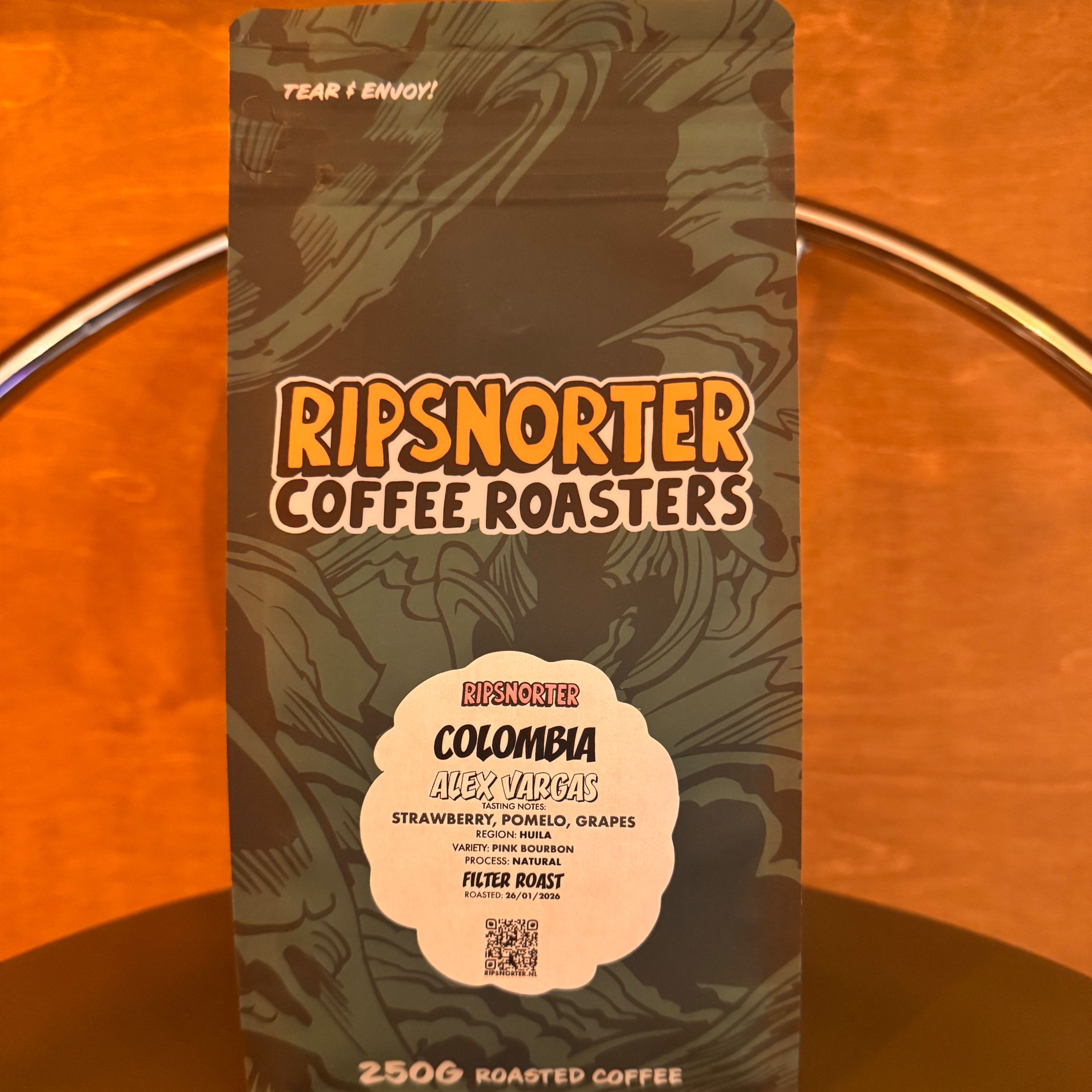 Ripsnorter. Colombia Alex Vargas 250g (filtr)