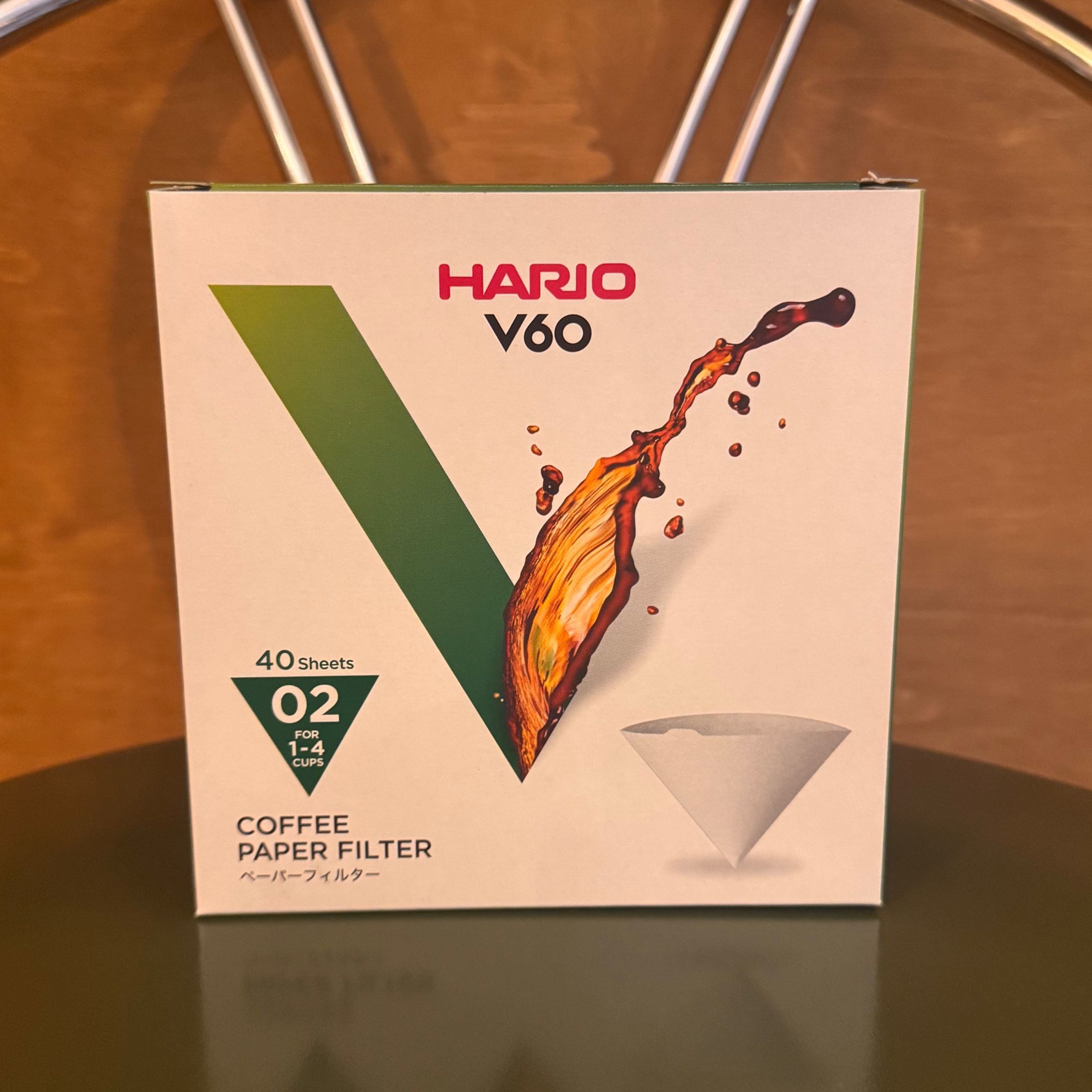 Hario 02 białe (40 szt.)