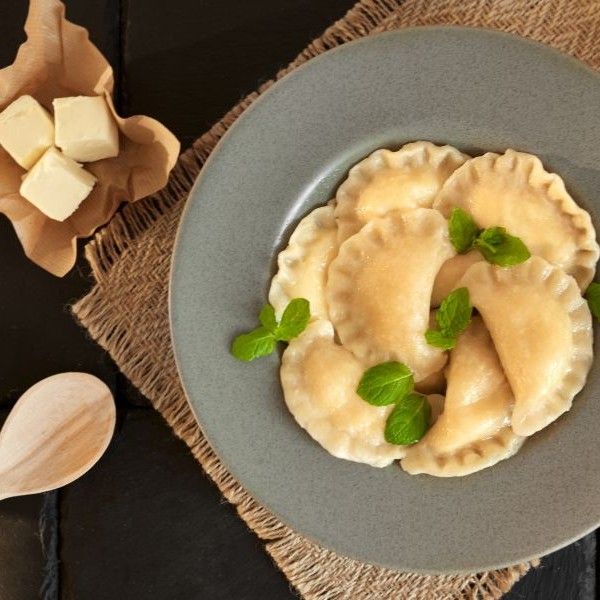 Pierogi z jagodami