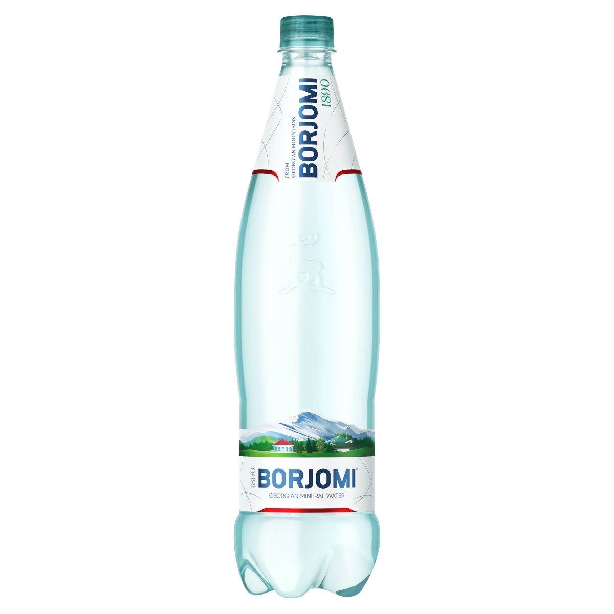 WODA Mineralna BORJOMI 0,5 w szklanej butelce