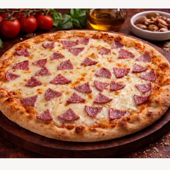 Pizza z salami Mała