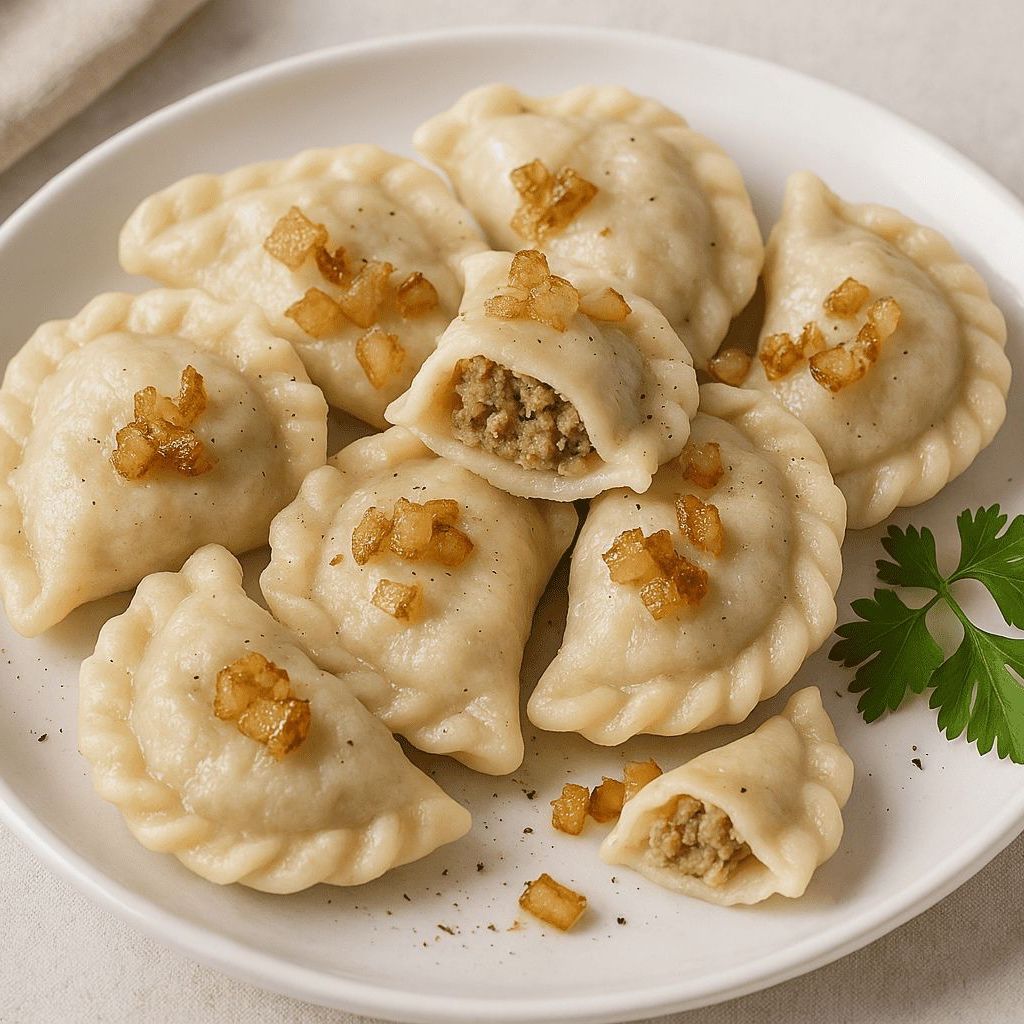 Pierogi z ziemniakami i serem
