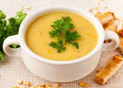 Smoked Chicken Pea Soup
