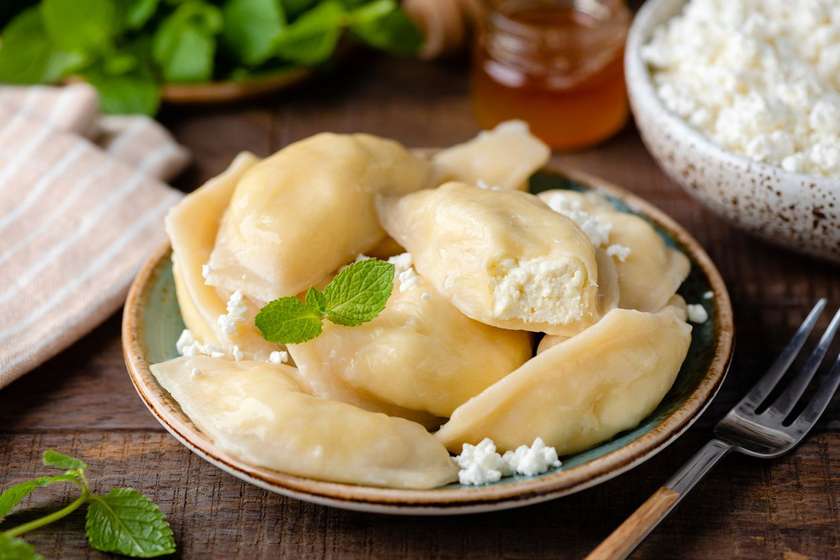 Pierogi with Sweet Cheese