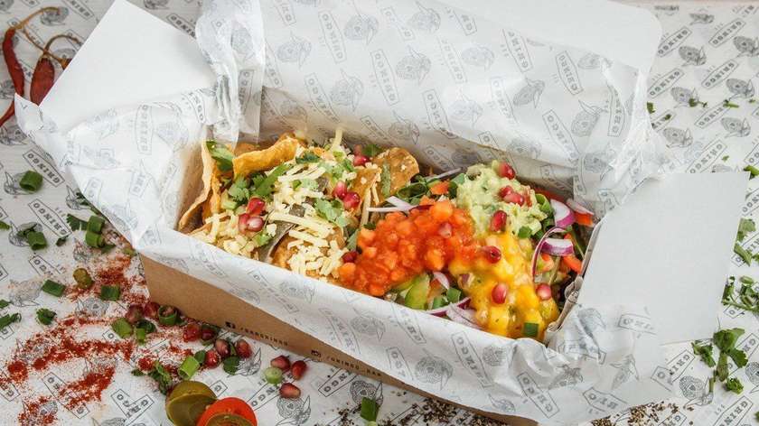Nachos Chili Sin Carne