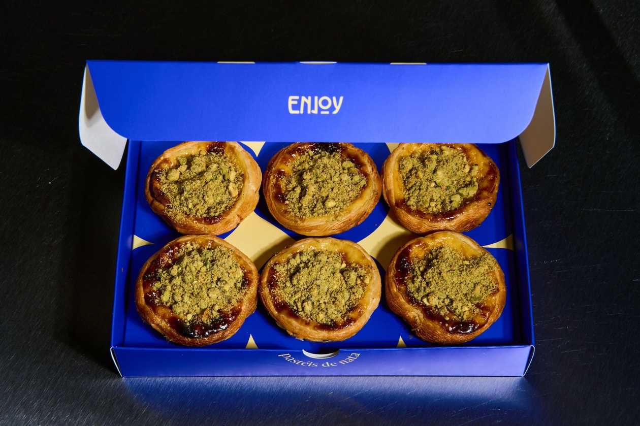 Pistachio Pastel de Nata (6-pack)