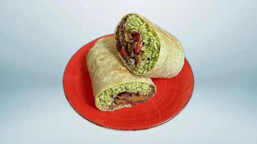 Fajita burrito