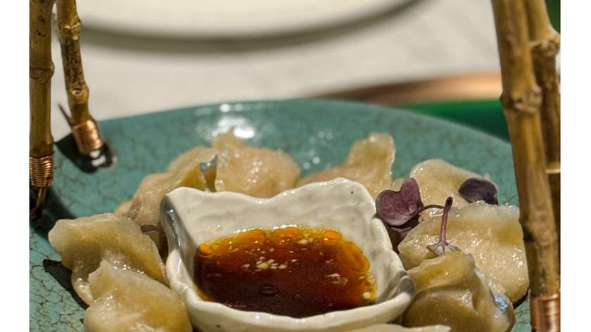 Pan-fried Pierogi with pork and napa cabbage (10 pcs.)