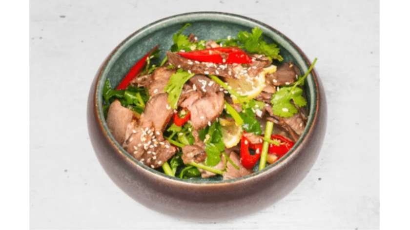 Marinated Beef with Lemon