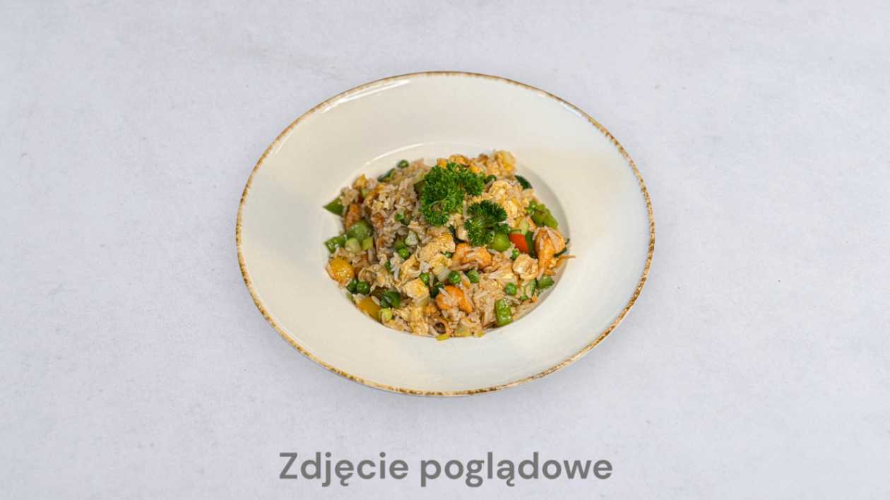 Fried rice with 3 shrimp