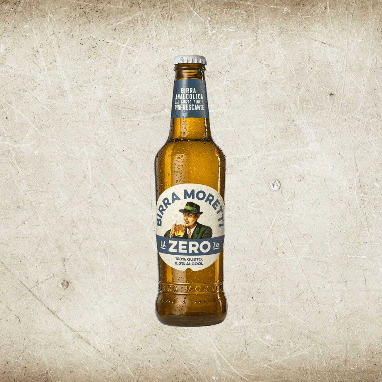 Non-Alcoholic Moretti Beer