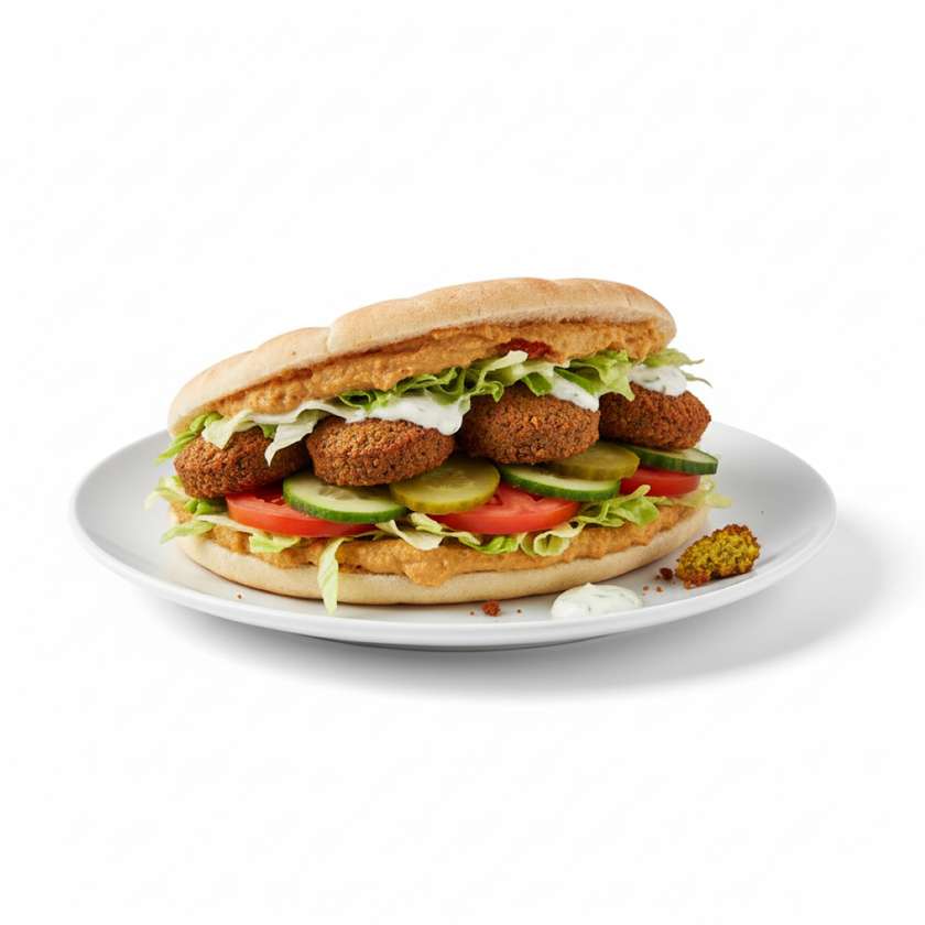 Falafel Sandwich 3