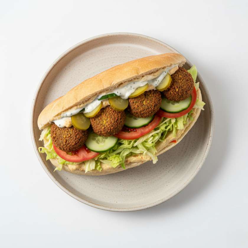 Falafel Sandwich 1