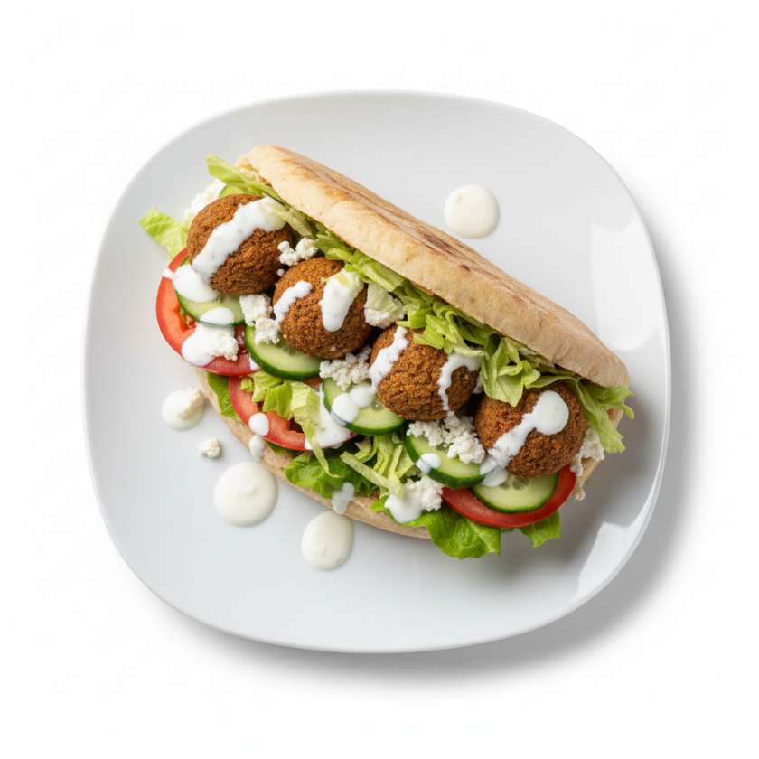 Falafel Sandwich 4